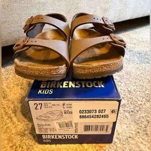 Birkenstock Kids Brown Sandals